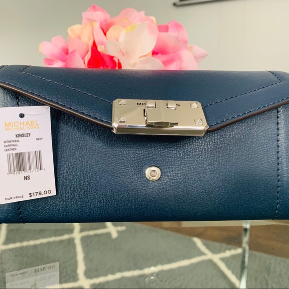 NWT Michael Kors KINSLEY Carryall Leather - Picture 5 of 5